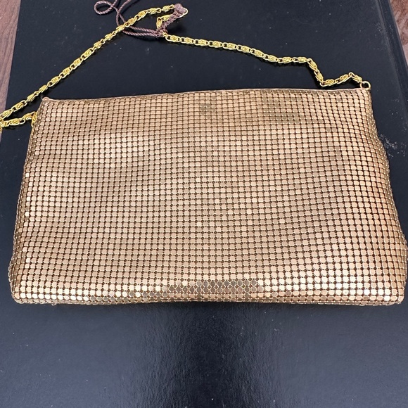 NWT Kate Landry August Evening Rose Gold Bow Evening Bag - Picture 5 of 7